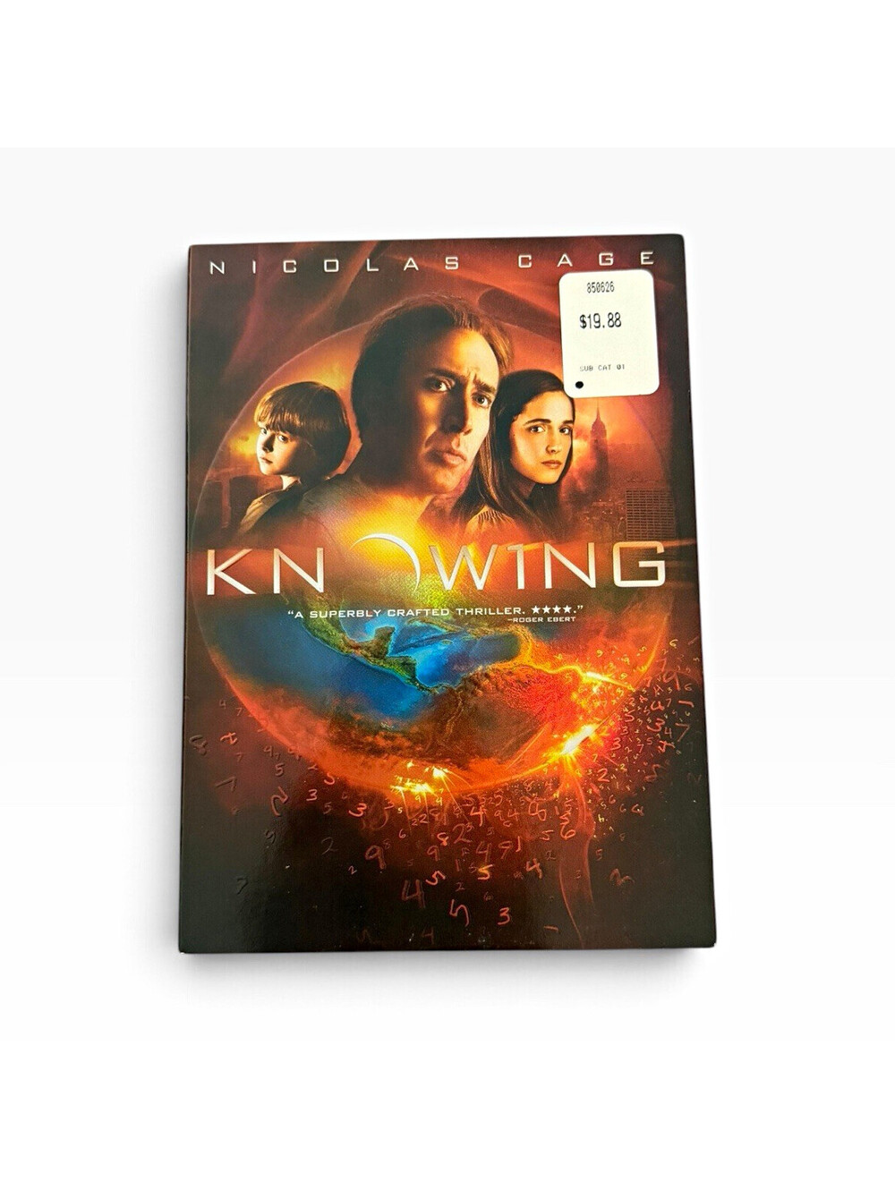 Summit Knowing (2009) DVD Widescreen Commentary PG-13 R1 121min NTSC